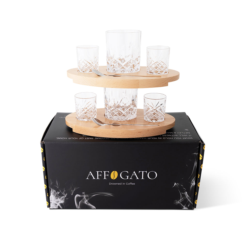 Two Pack Affogato Crystal Glass Set