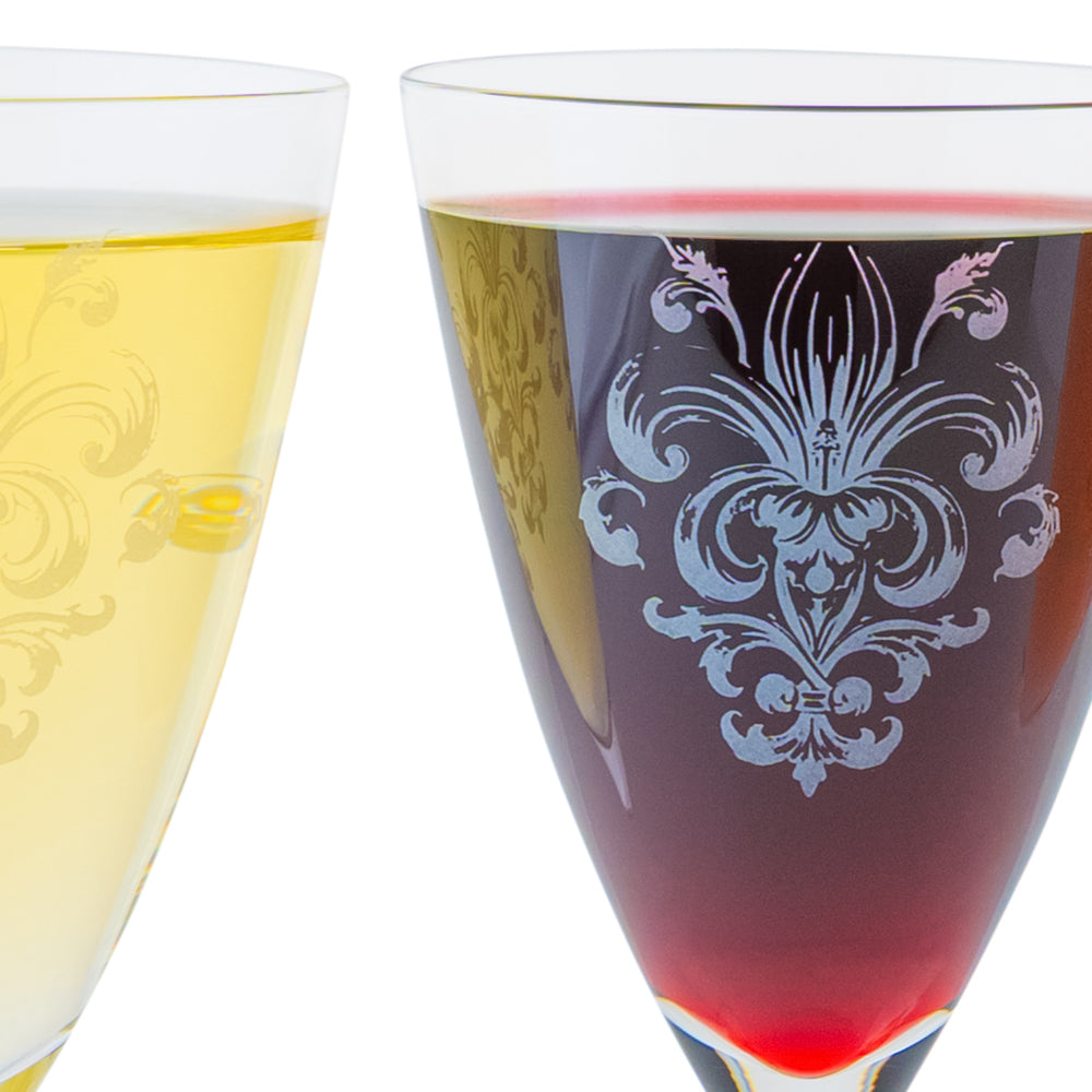 Fleur Wine Glasses