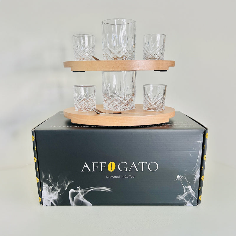 Two Pack Affogato Crystal Glass Set
