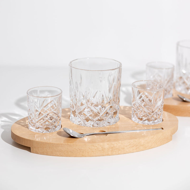 Two Pack Affogato Crystal Glass Set