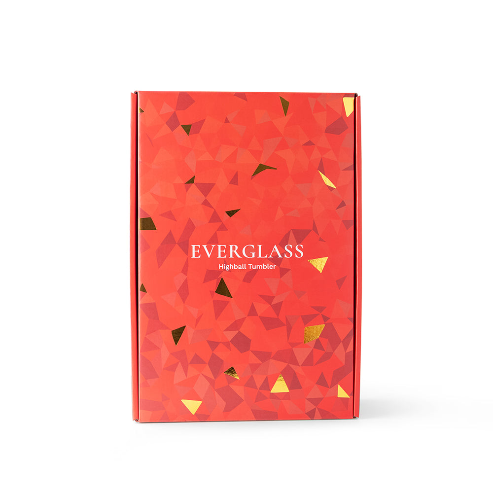 Gold Rim Highball Tumblers