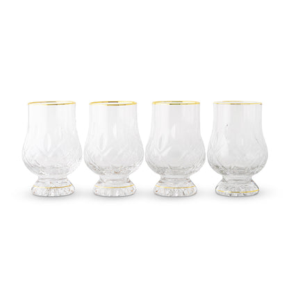 Gold Rim Highball Tumblers