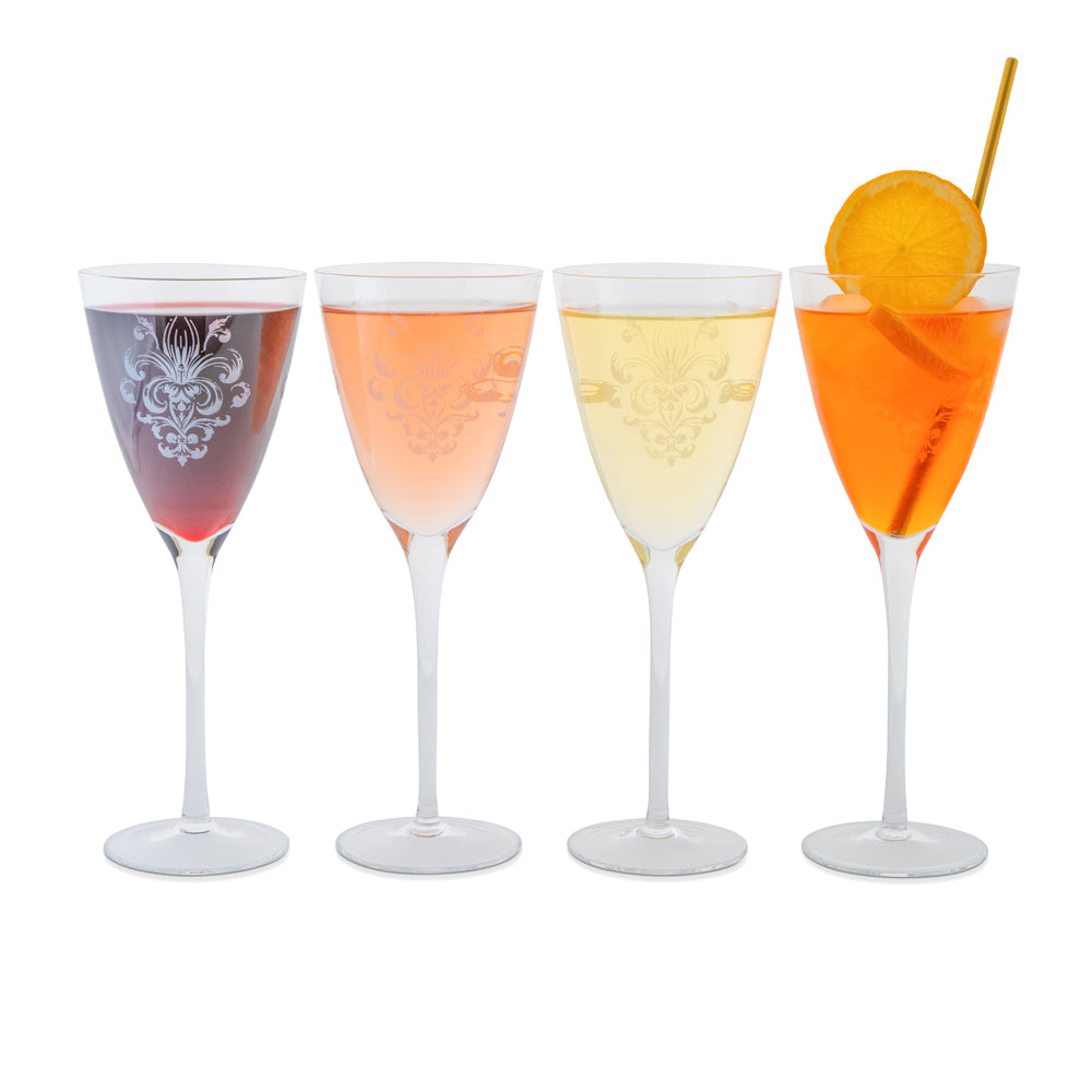 Fleur Wine Glasses