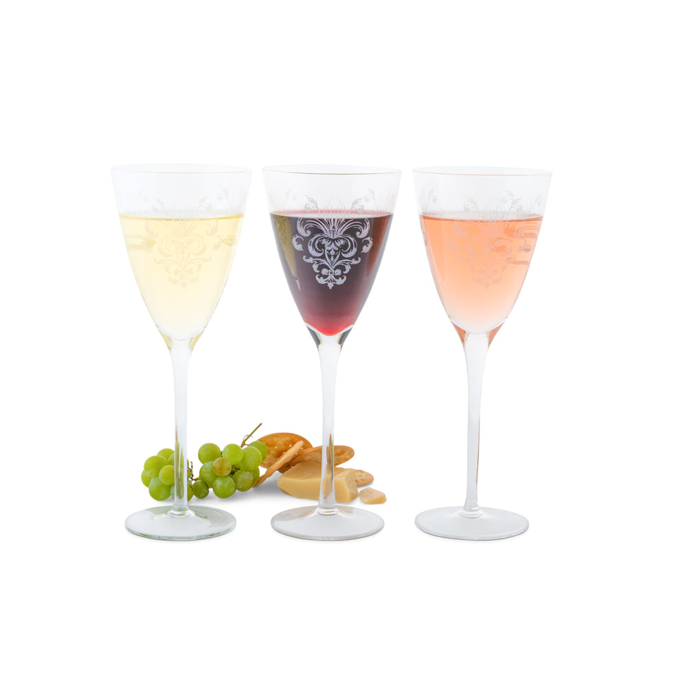 Fleur Wine Glasses